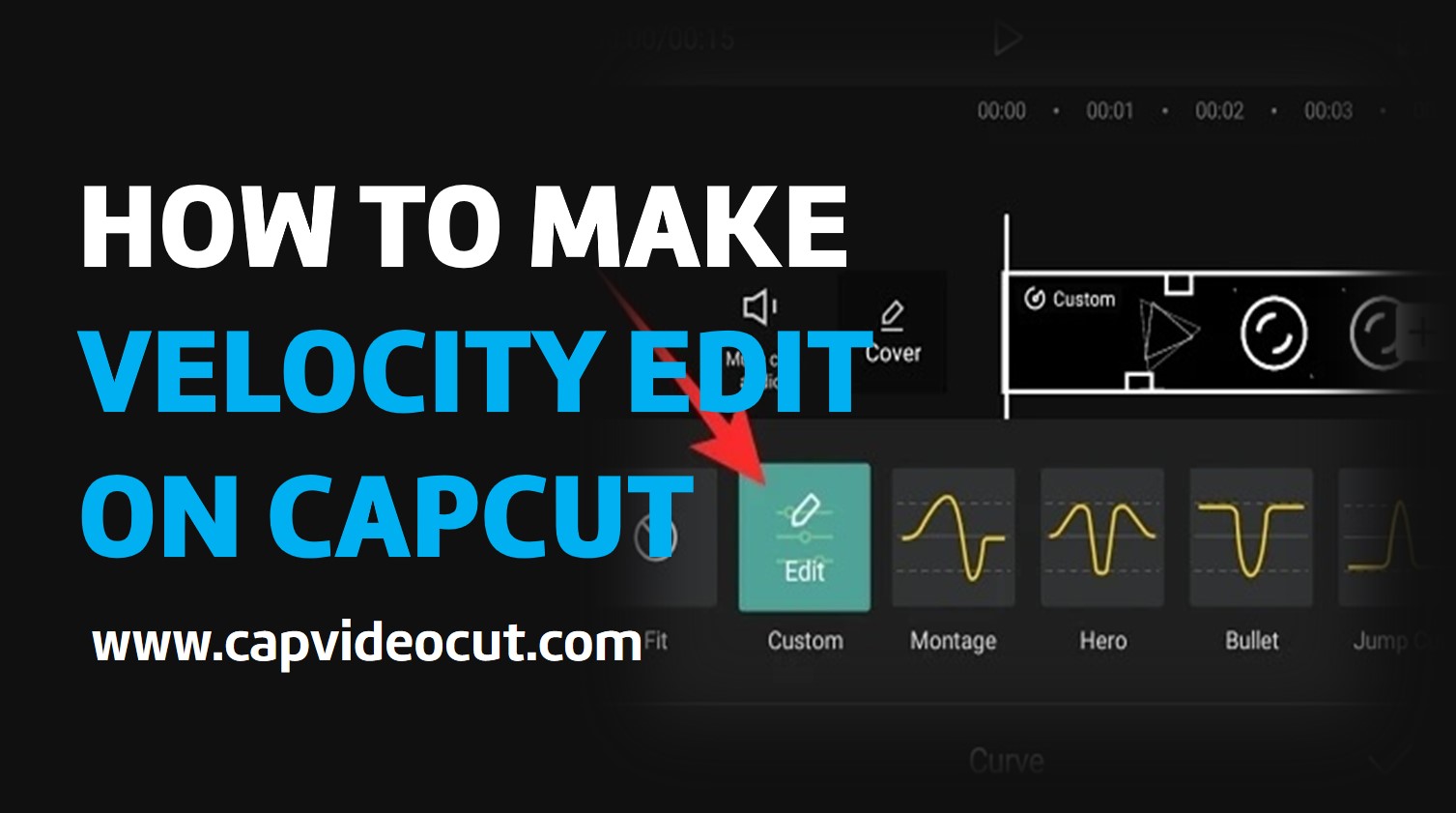 How to Make Velocity Edit on CapCut